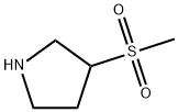 3-(METHANESULFONYL)PYRROLIDINE Struktur