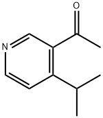 Ethanone, 1-[4-(1-methylethyl)-3-pyridinyl]- (9CI) Struktur