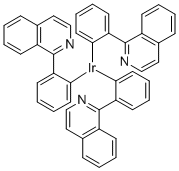 Ir(piq)3,  Tris[1-phenylisoquinolinato-C2,N]iridium(III) price.