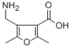 4-AMINOMETHYL-2,5-DIMETHYL-FURAN-3-CARBOXYLIC ACID Struktur