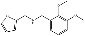 (2,3-DIMETHOXY-BENZYL)-FURAN-2-YLMETHYL-AMINE Struktur