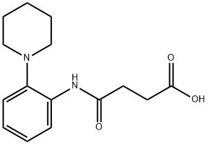 N-(2-PIPERIDIN-1-YL-PHENYL)-SUCCINAMIC ACID Struktur