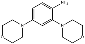 2,4-DI-MORPHOLIN-4-YL-PHENYLAMINE Struktur