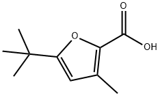 5-TERT-BUTYL-3-METHYL-FURAN-2-CARBOXYLIC ACID Struktur