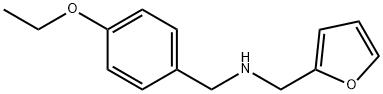 (4-ETHOXY-BENZYL)-FURAN-2-YLMETHYL-AMINE Struktur