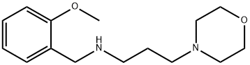 (2-METHOXY-BENZYL)-(3-MORPHOLIN-4-YL-PROPYL)-AMINE Struktur