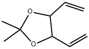 1,3-Dioxolane,  4,5-diethenyl-2,2-dimethyl- Struktur