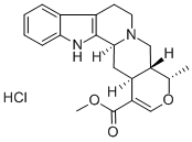 AJMALICINE HYDROCHLORIDE Struktur