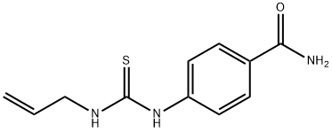 1-allyl-3-(4-carbaMoylphenyl)thiourea Struktur