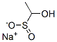 sodium 1-hydroxyethanesulphinate Struktur