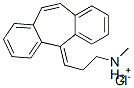 3-(5H-dibenzo[a,d]cyclohepten-5-ylidene)propyl(methyl)ammonium chloride Struktur