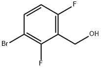 (3-broMo-2,6-difluorophenyl)Methanol Struktur