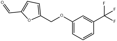 5-{[3-(TRIFLUOROMETHYL)PHENOXY]METHYL}-2-FURALDEHYDE Struktur