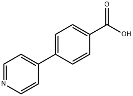 4-Pyrid-4-ylbenzoic acid Struktur