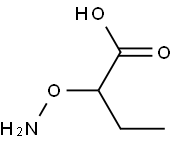 α-Aminooxybutyric acid Struktur