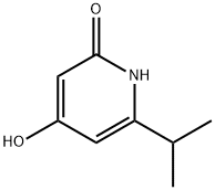 2(1H)-Pyridinone, 4-hydroxy-6-(1-methylethyl)- (9CI) Struktur