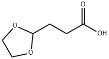 3-[1,3]DIOXOLAN-2-YL-PROPIONIC ACID Struktur