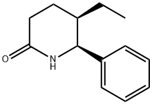 2-Piperidinone,5-ethyl-6-phenyl-,(5R,6S)-(9CI) Struktur