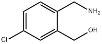 [2-(AMINOMETHYL)-5-CHLOROPHENYL]METHANOL Struktur