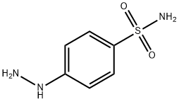 1-(4-スルファモイルフェニル)ヒドラジン 化學構(gòu)造式