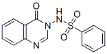 N-[4-Oxoquinazolin-3(4H)-yl]benzenesulfonamide Struktur