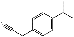 4-ISOPROPYLPHENYLACETONITRILE Struktur