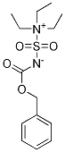 ETHANAMINIUM, N,N-DIETHYL-N-[[[(PHENYLMETHOXY)CARBONYL]AMINO]SULFONYL]-, INNER SALT Struktur