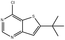 6-T-BUTYL-4-CHLOROTHIENO[3,2-D]PYRIMIDINE