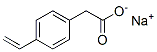 Benzeneacetic acid, 4-ethenyl-, sodium salt (9CI) Struktur