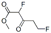 Pentanoic  acid,  2,5-difluoro-3-oxo-,  methyl  ester Struktur