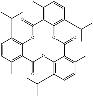 TRI-O-THYMOTIDE Struktur