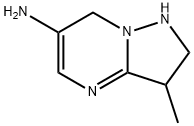 Pyrazolo[1,5-a]pyrimidin-6-amine,  1,2,3,7-tetrahydro-3-methyl- Struktur