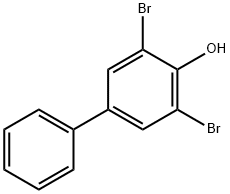 2,6-dibromo-4-phenyl-phenol Struktur