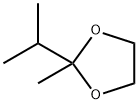 2-Methyl-2-isopropyl-1,3-dioxolane Struktur