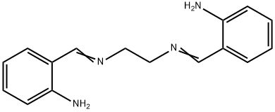 N,N'-BIS(2-AMINOBENZAL)ETHYLENEDIAMINE Struktur