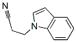 1H-indole-1-propiononitrile  Struktur