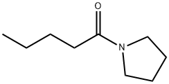 1-Pyrrolizino-1-pentanone Struktur