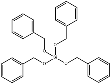 TETRABENZYLOXYSILANE Struktur