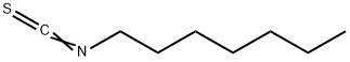 HEPTYL ISOTHIOCYANATE Struktur