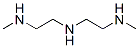 N,N'-(Iminobisethylene)bismethanamine Struktur