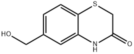 6-(HydroxyMethyl)-2h-benzo[b][1,4]thiazin-3(4h)-one Struktur