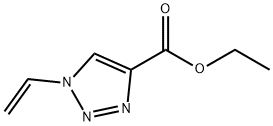 1H-1,2,3-Triazole-4-carboxylicacid,1-ethenyl-,ethylester(9CI) Struktur