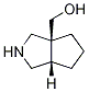 (3aS,6aS)-hexahydro-Cyclopenta[c]pyrrole-3a(1H)-Methanol Struktur