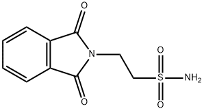 2-phthalimidoethanesulfonamide Struktur