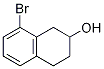 8-broMo-1,2,3,4-tetrahydronaphthalen-2-ol Struktur