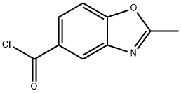 5-Benzoxazolecarbonylchloride,2-methyl-(9CI) Struktur