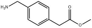 METHYL 4-AMINOMETHYLPHENYLACETATE Struktur