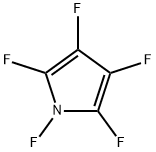 1H-Pyrrole,1,2,3,4,5-pentafluoro-(9CI) Struktur