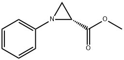 (R)-METHYL 1-PHENYLAZIRIDINE-2-CARBOXYLATE Struktur