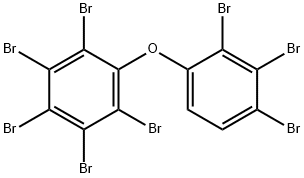 2,2',3,3',4,4',5,6-OCTABROMODIPHENYL ETHER Struktur